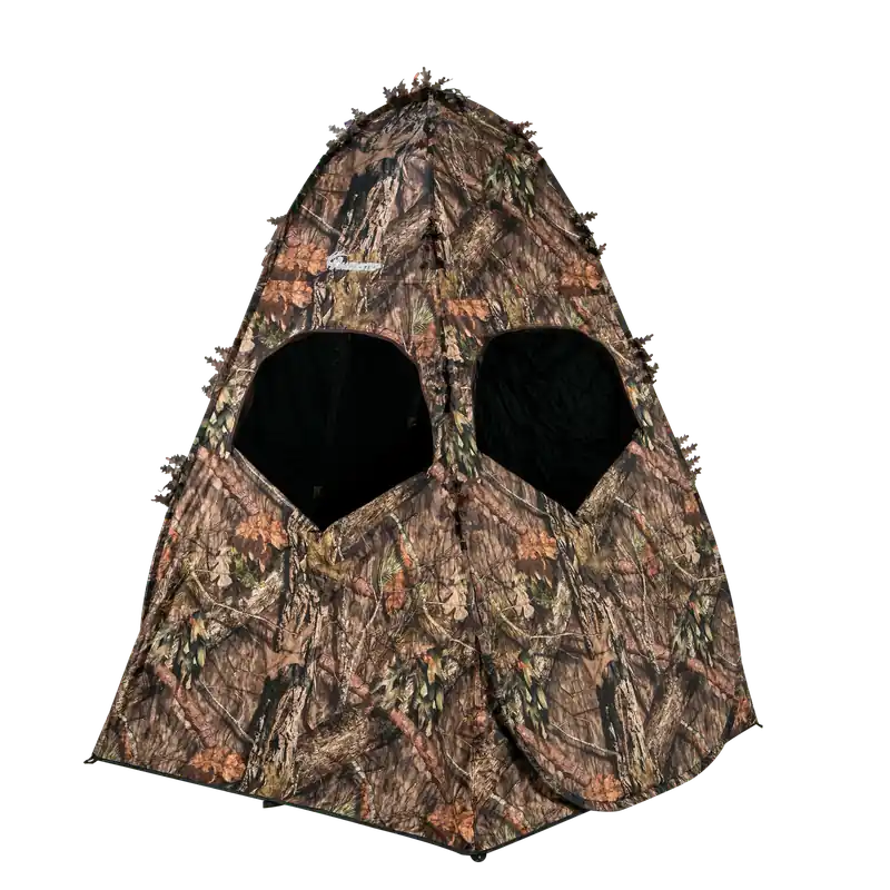 Ameristep Outhouse Spring Steel Blind in Mossy Oak Break-Up Country 300 Durashell Plus