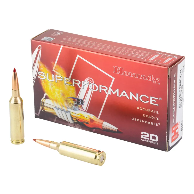 Hornady Superformance 22 Creedmoor 65gr CX 20rd