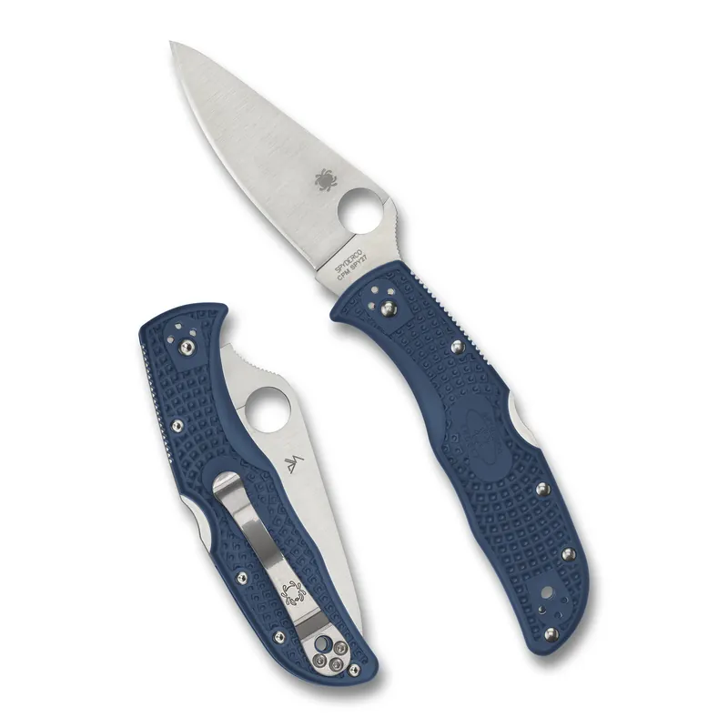 Spyderco Endela Folding Knife 3.41" CPM SPY27 Blue