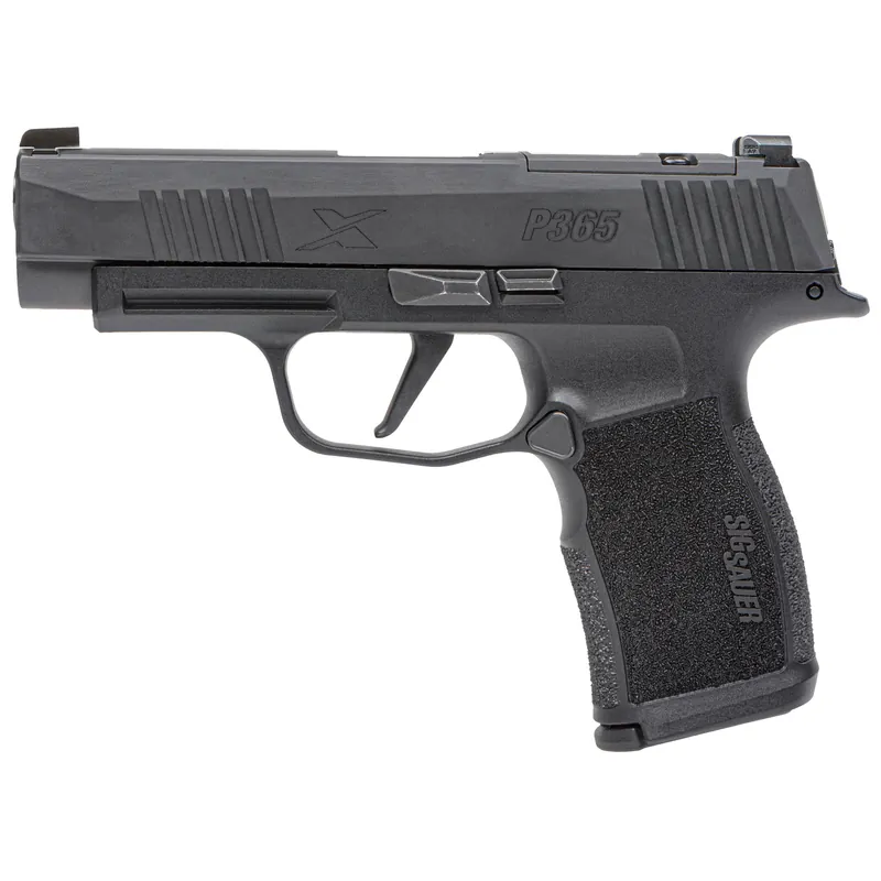 SIG P365XL 9mm Pistol with 3.7" Barrel, 12-Round Capacity, Black Finish, Night Sights, Optics Ready