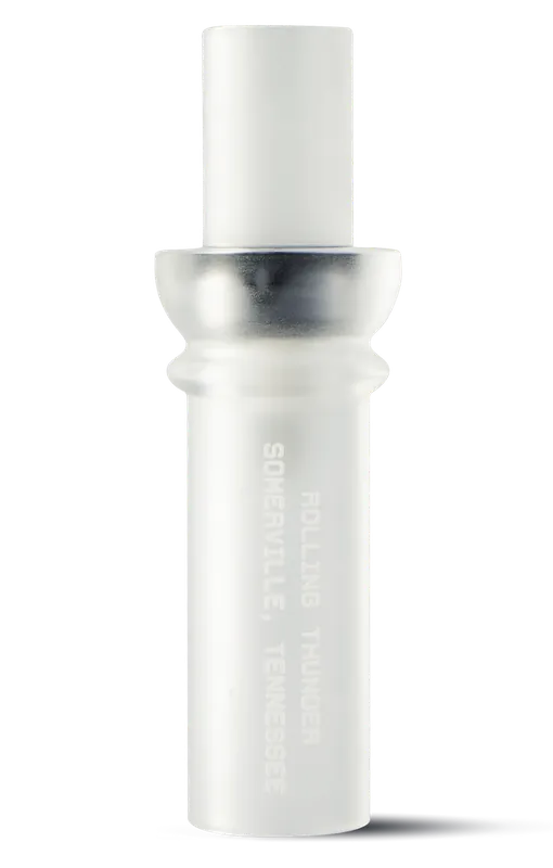 Rolling Thunder DC212CF Frost Acrylic Double Reed Duck Call