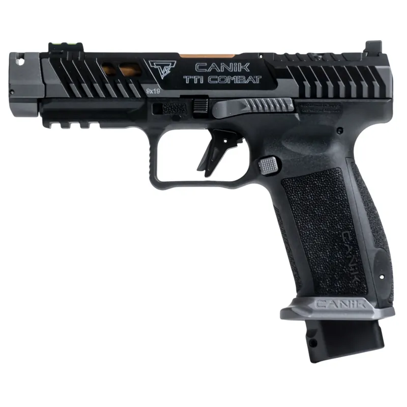Canik TTI Combat 9mm 4.6" 18rd Smoke