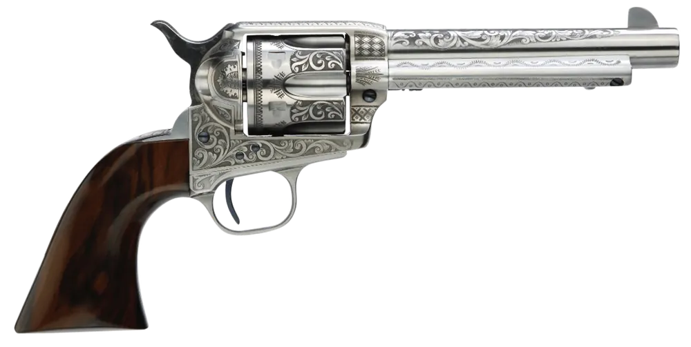 Taylors & Company 1873 Cattleman .45 Colt Revolver with 5.5" Barrel and Engraved Finish