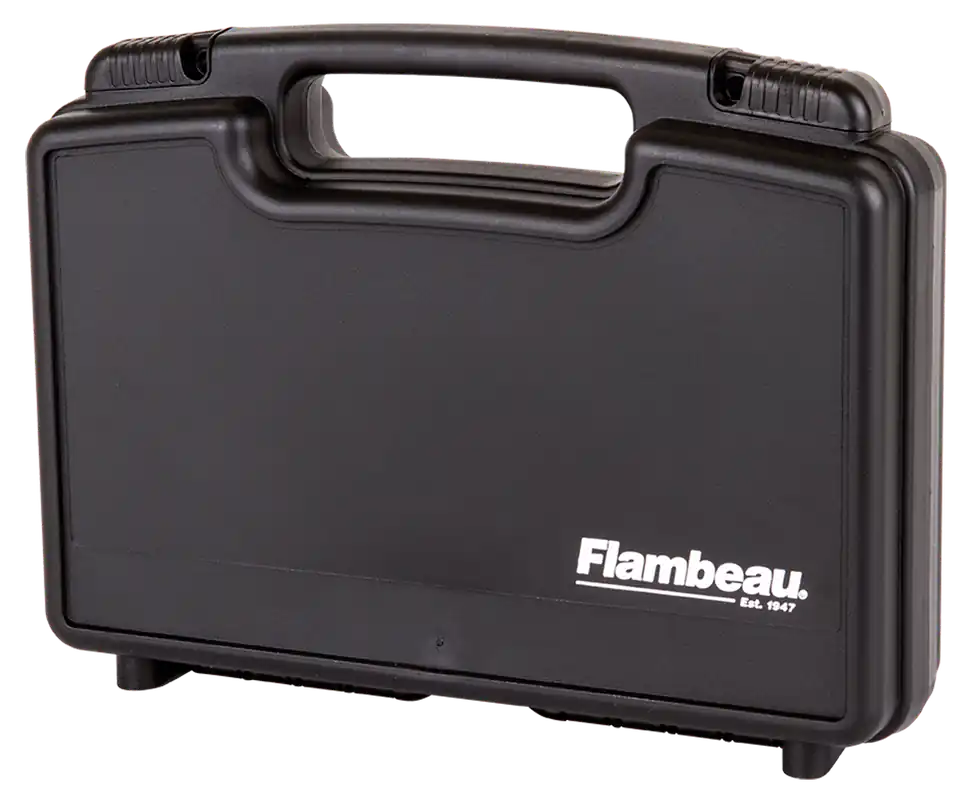 Flambeau 6450SC Safe Shot Black Polymer Handgun Case