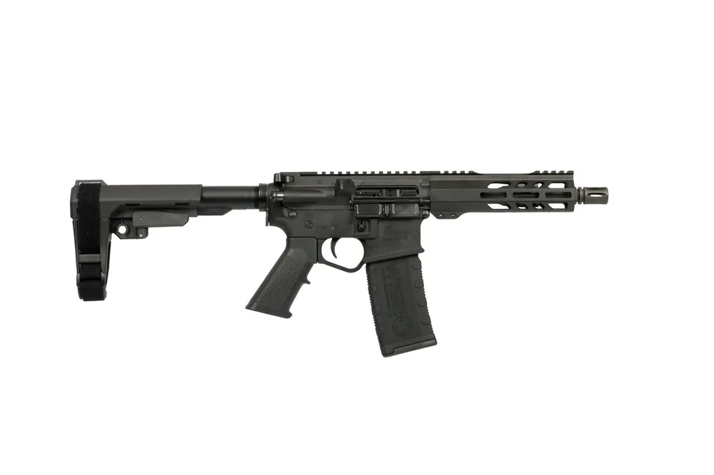 WA-15B 300BLK Black 7.5" with SBA3 Brace
