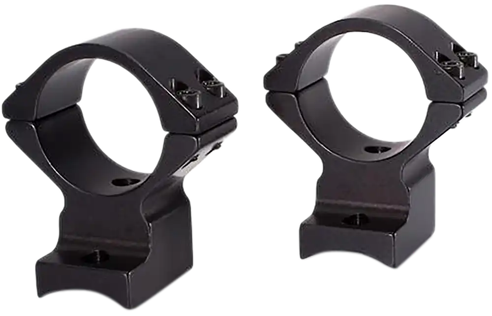 Talley 940711 Black Anodized Aluminum Scope Mount/Ring Combo for 1" Tube - Medium Rings for Browning BLR/BAR/BPR
