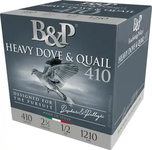 High-Velocity 410 Bore 2.5" 1/2oz #7.5 Shotgun Shells - 250 Round Case