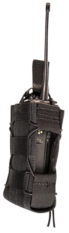 High Speed Gear TACO Multi-Access Comm Holder, Black Nylon, MOLLE Compatible