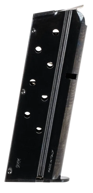 Mec-Gar 1911 Officer 9mm Luger 8-Round Blued Magazine