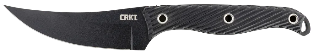CRKT 2709 Clever Girl Fixed Blade Knife with Black G10 Handle and Sheath