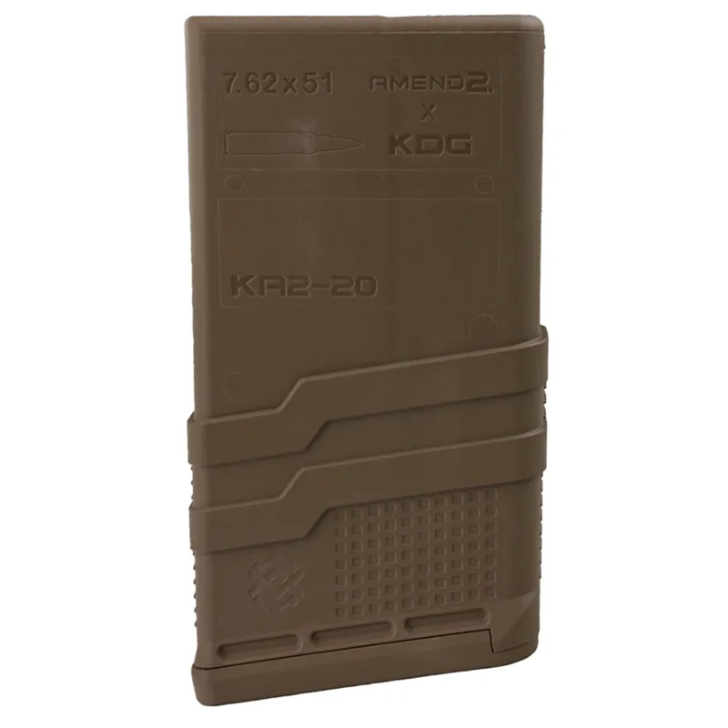 Amend2 SCAR 17 Mod3 20rd 7.62 NATO Mag FDE