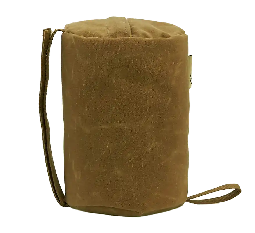 Cole-Tac Woobie Waxed Rifle Rear Bag, Coyote Brown