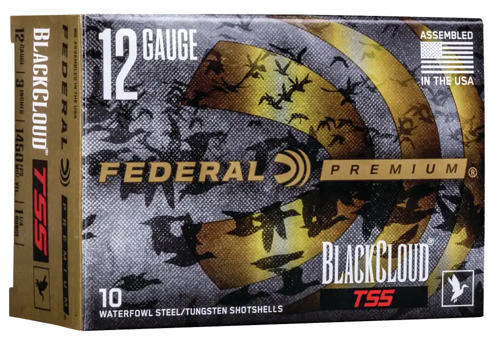 Federal Black Cloud TSS 12 Gauge 3" Steel Tungsten Shot 10/Box