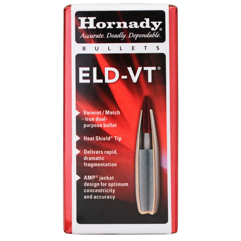 Hornady 25 Cal .257 95gr ELD-VT Bullets 100ct