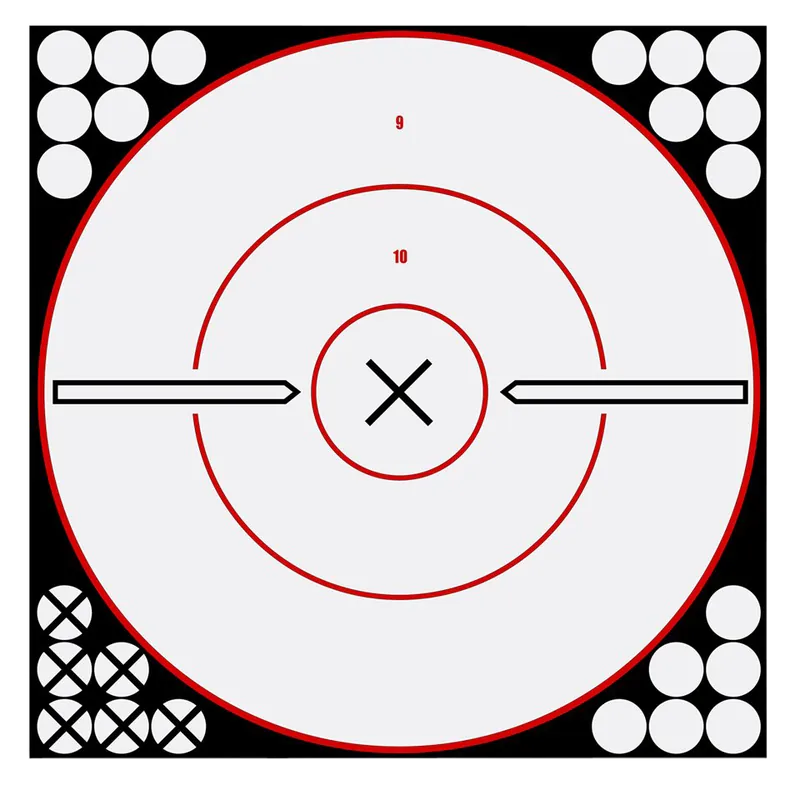 Birchwood Casey 12" Reactive Bullseye Targets - 5 Pack