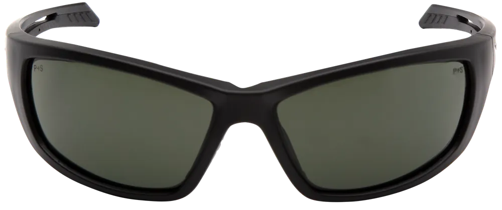 Pyramex Howitzer Anti-Fog Safety Glasses with Forest Gray Lens and Black Frame