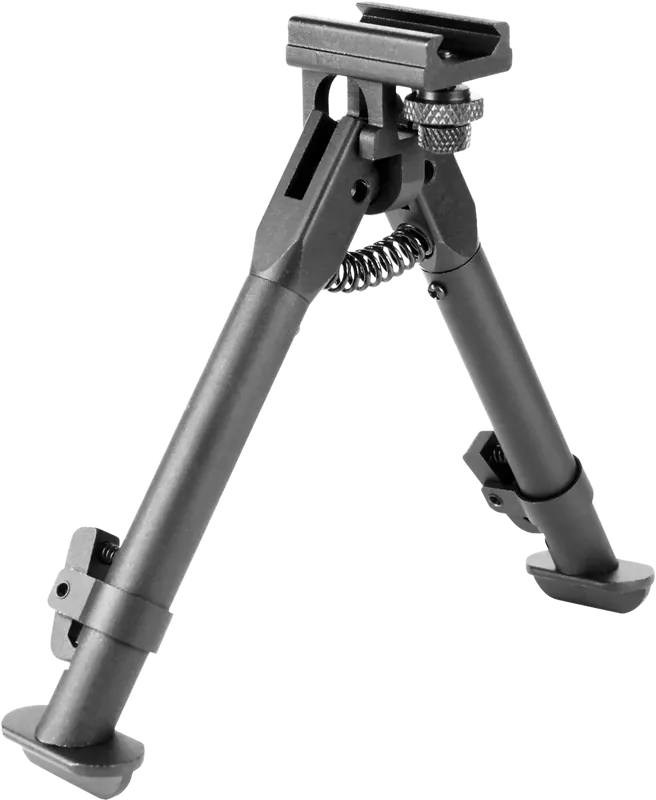 Aim Sports BPARSS AR Handguard Rail Bipod 6.5-9" Black Steel/Aluminum