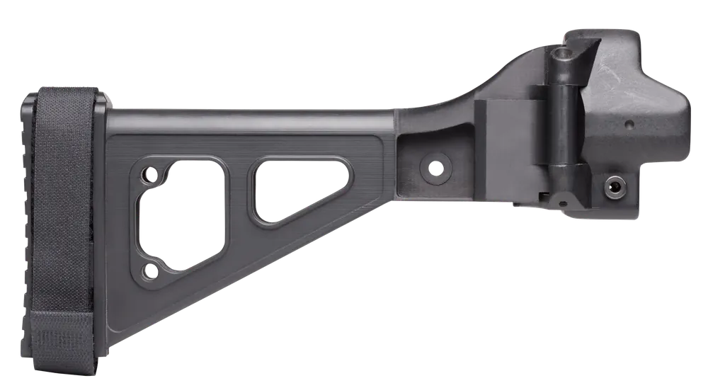 SB Tactical SBT5 HK MP5 Brace - Black Elasto-Polymer 10.2" x 1.25"