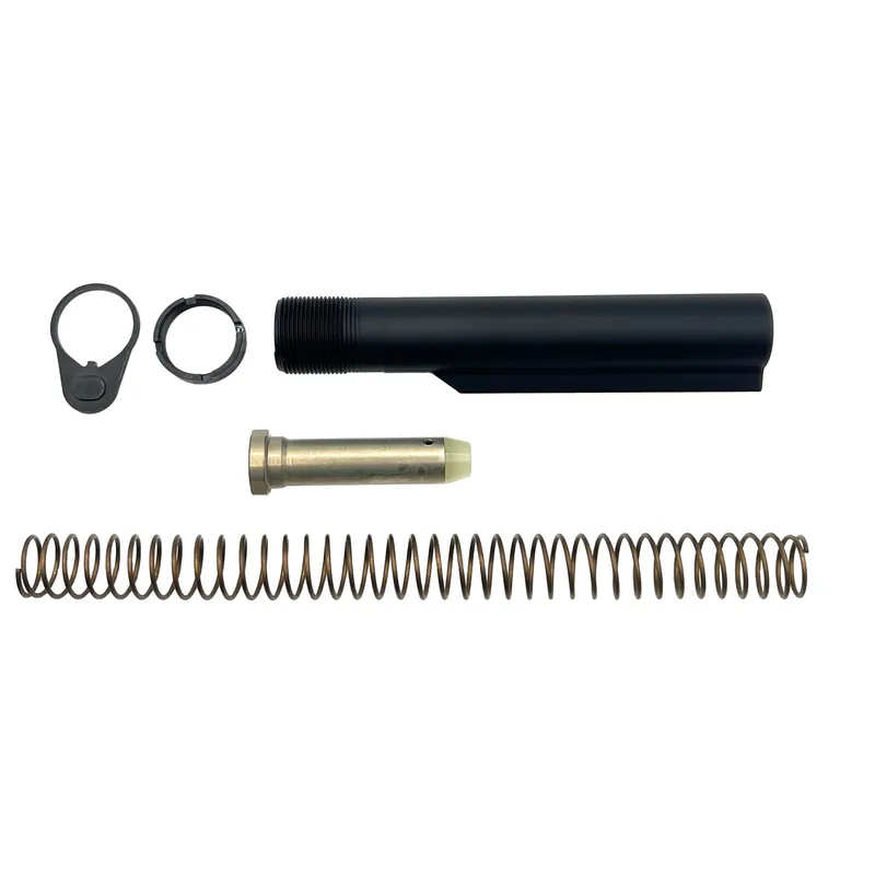LBE Unlimited AR-15 Buffer Tube Kit H3 Buffer Matte Black