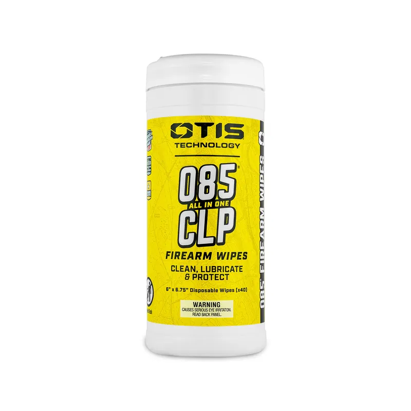 Otis 085 CLP Gun Cleaning Wipes 40ct Pop-Up Canister