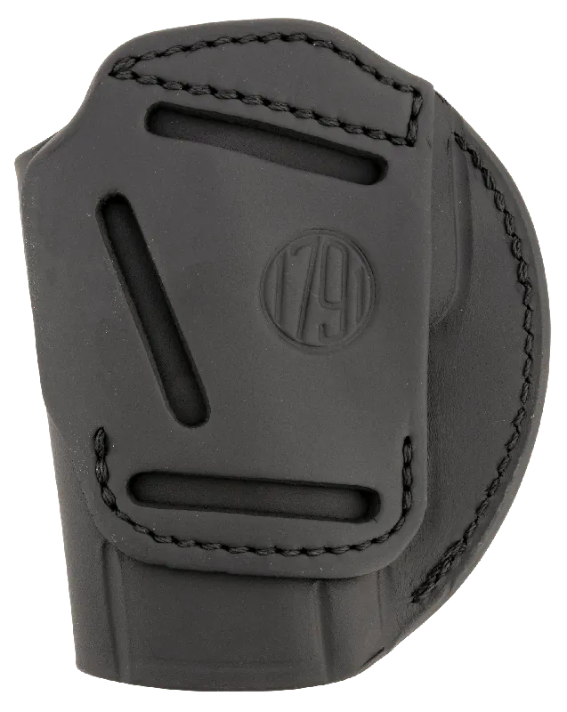 Versatile 1791 Gunleather 3-Way Holster for Beretta, Walther, and Sig - Ambidextrous Black Leather