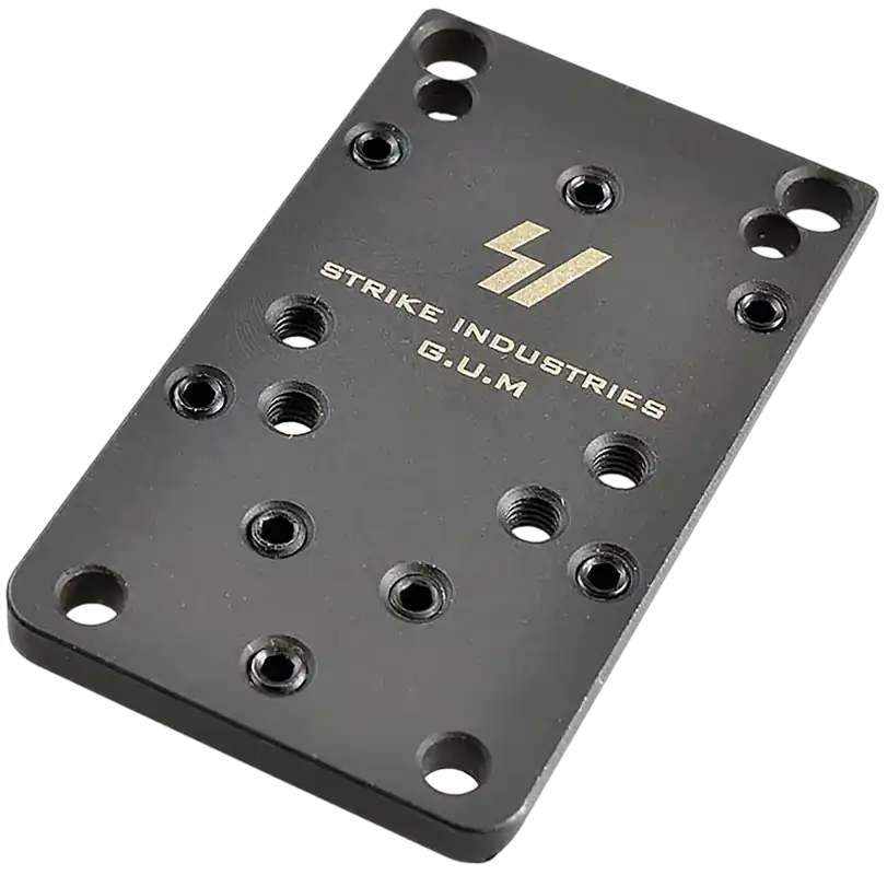 Strike Industries Universal Optic Mount for Glock V2 - Black (Excludes Models 42/43/43X/48)