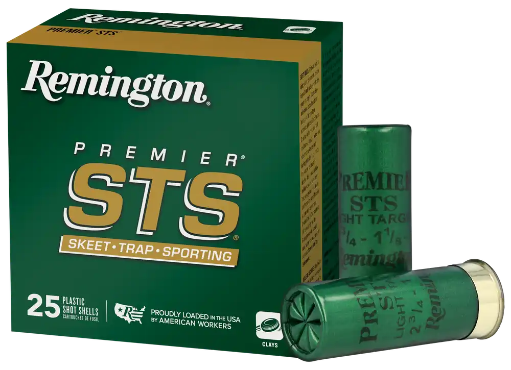 Remington Ammunition 20242 Premier STS 12 Gauge 2.75" 1 1/8 oz 8 Shot 25 Per Box/ 10 Cs