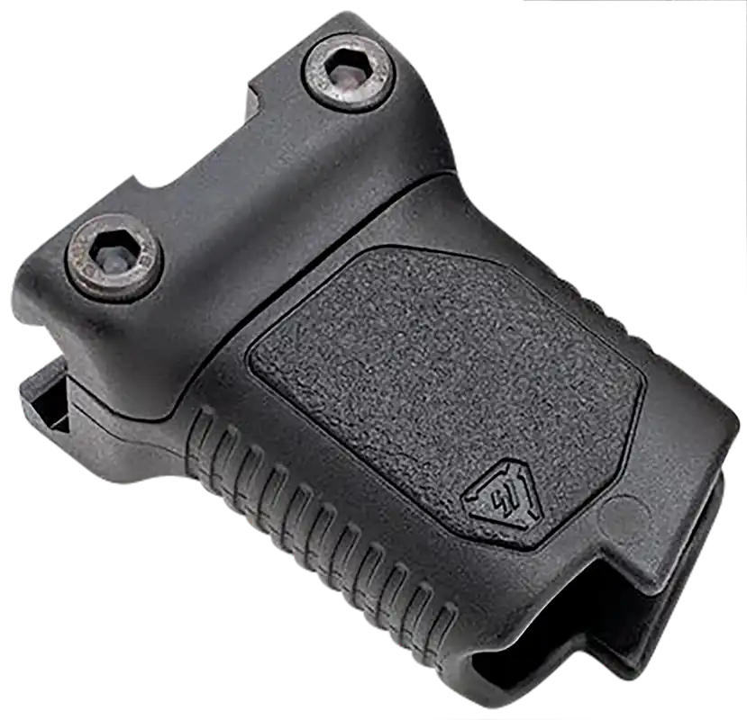 Strike Industries ARCMAGRAILSBK Angled Vertical Grip with Cable Management for Picatinny Rail - Black Polymer