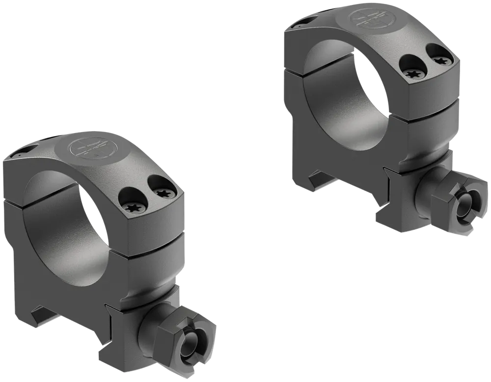 Leupold Mark 4 Medium Scope Ring Set for 1" Tube - Matte Black Aluminum, Picatinny Rail Compatible