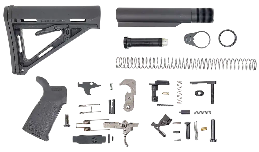 DPMS Panther Arms AR-15 MOE Lower Build Kit Black
