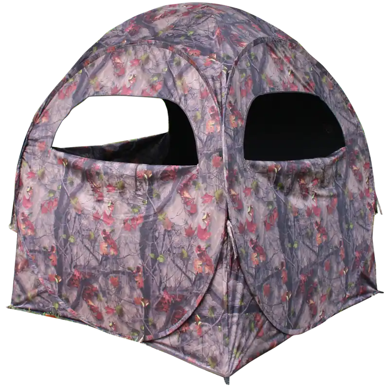 HME HMESS75 Spring Steel 75 Ground Blind in Camo Polyester