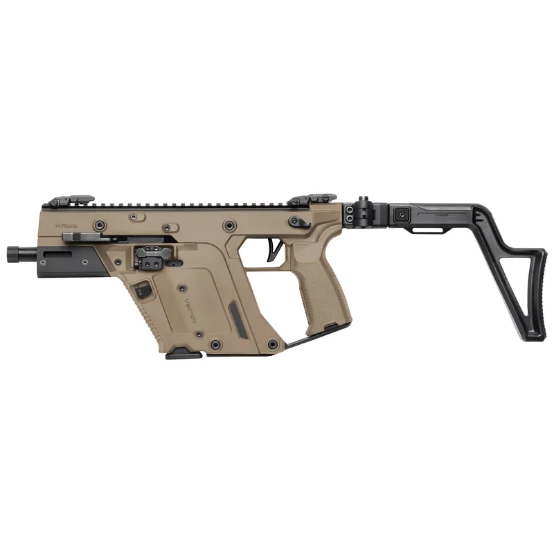 KRISS Vector Gen III SBR .45 ACP 5.5" 30rd FDE
