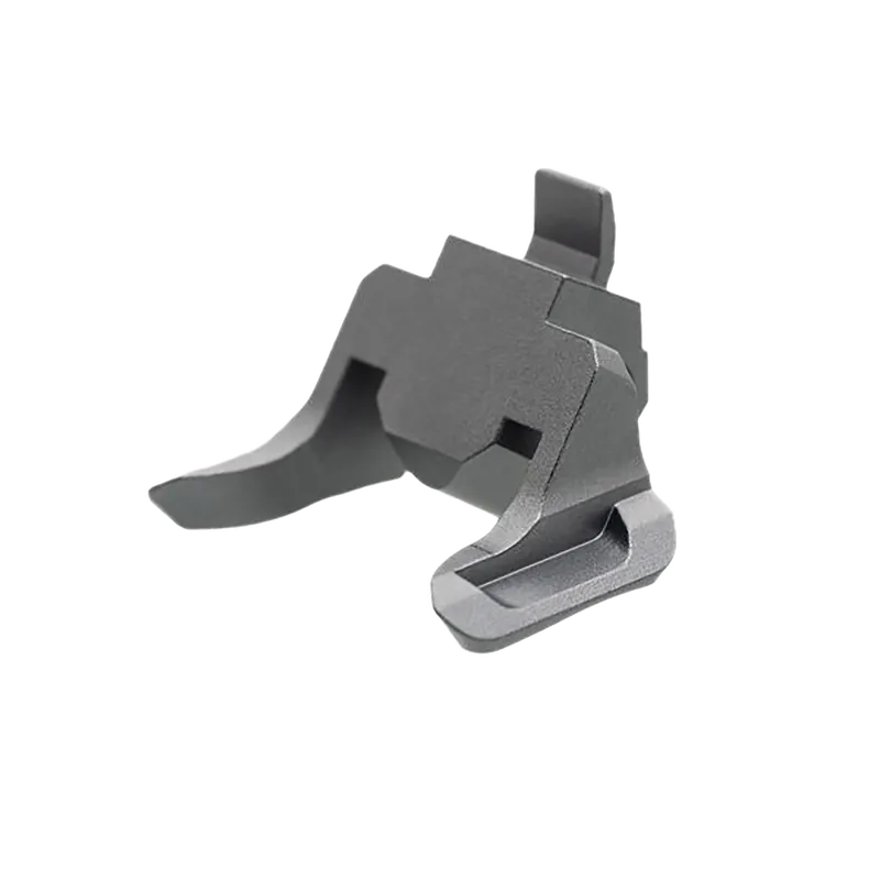 Tyrant CNC Extended Magazine Release for H&K VP9/VP40 - Grey Aluminum