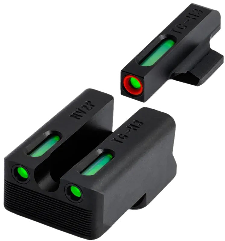 TruGlo TFX Pro Tritium & Fiber Optic Sights with Orange Outline Front and Green Rear