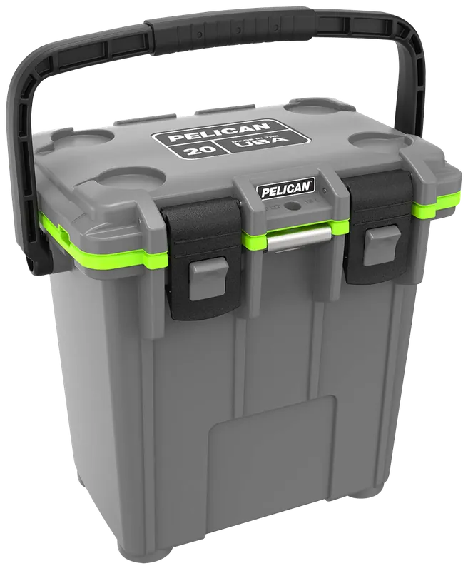 Pelican 20QT Elite Cooler Gray/OD Green
