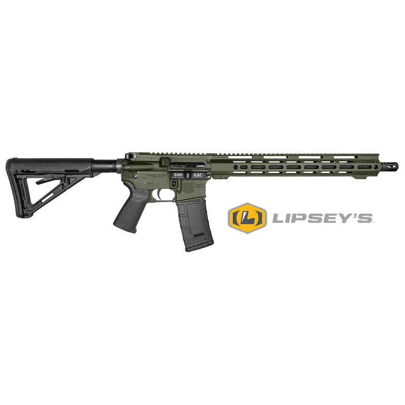 DB15 300BLK 16" Rifle with 15" MLOK Handguard in Olive Drab Green