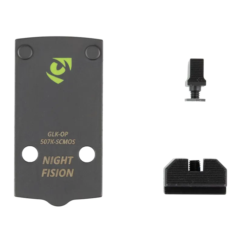 Night Fision 507K Plate+BS for Glock 43X/48 MOS Black