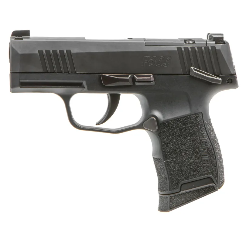 SIG P365 9mm 3.1" MS Compact 10rd Black California
