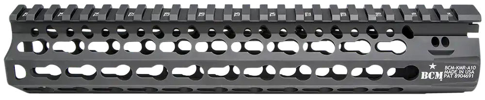 BCM KMR Alpha 10" Keymod Handguard - Black Anodized Aluminum for AR-15