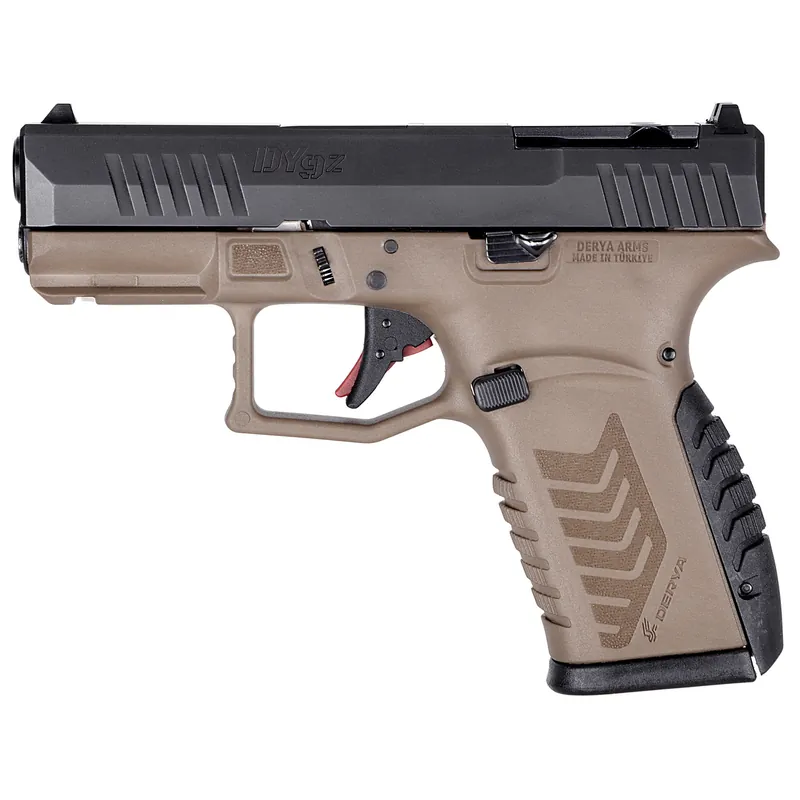 DERYA DY9Z 9mm 3.5" 15rd Brown Magazine