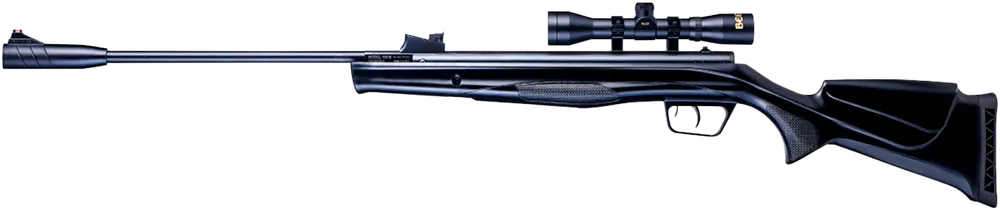 Beeman 10616GP Sportsman Combo .177 Pellet Rifle with Scope and Fiber Optic Sights