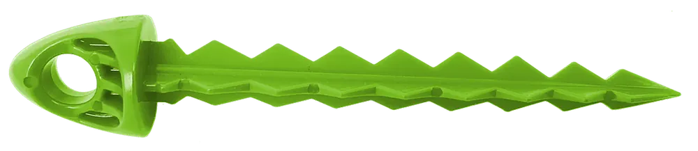 Targettack LLC Lime Green Polycarbonate 3" Targets 6 Pack