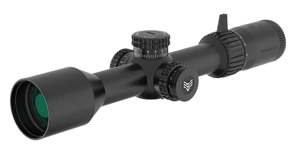 Swampfox Optics Kentucky 2-12x44mm Sharpshooter MOA Reticle Scope