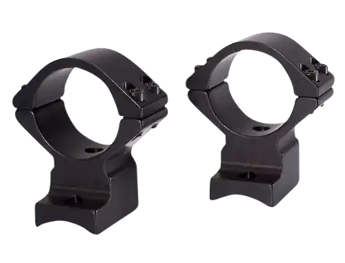 Talley 740711 30mm Scope Mount/Ring Combo for Browning BLR/BAR/BPR - Medium Rings, Black Anodized Aluminum, 0 MOA