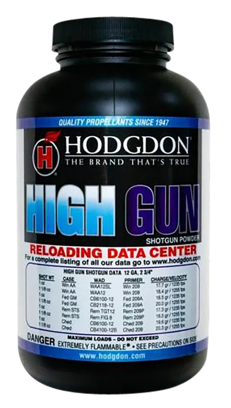 Hodgdon HG1 High Gun Powder for 12 Gauge Pistol/Shotgun - 1 lb