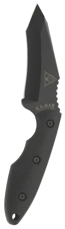 Ka-Bar TDI Hell Fire Fixed Blade Knife with Black Ultramid Handle and Sheath