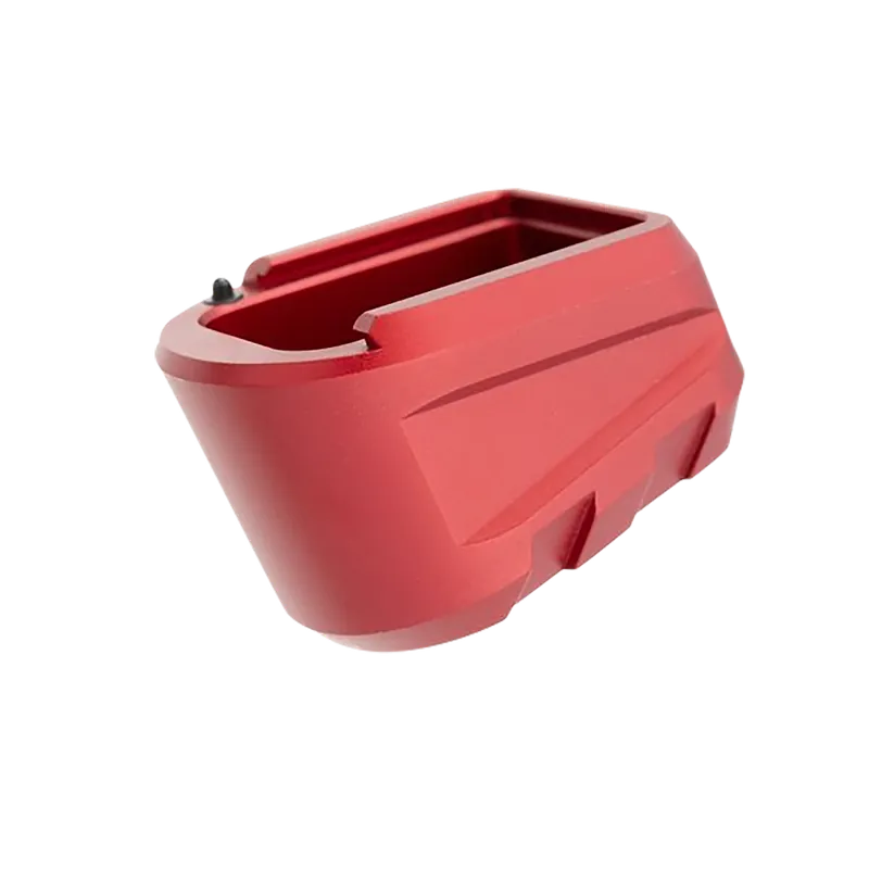 Tyrant CNC Red Aluminum Magazine Extension for Sig P365 X Macro 9mm