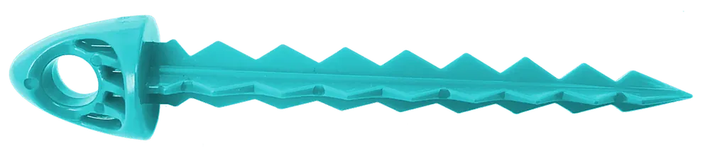 Targettack LLC Teal Green Polycarbonate 3" Targets for Paper/Vinyl - 12 Pack
