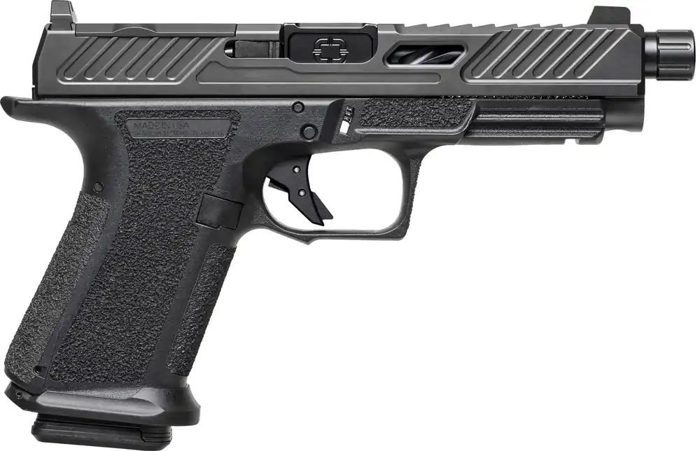 MR920L Elite 9mm Black/Black Optics Ready Threaded Barrel 10-Round