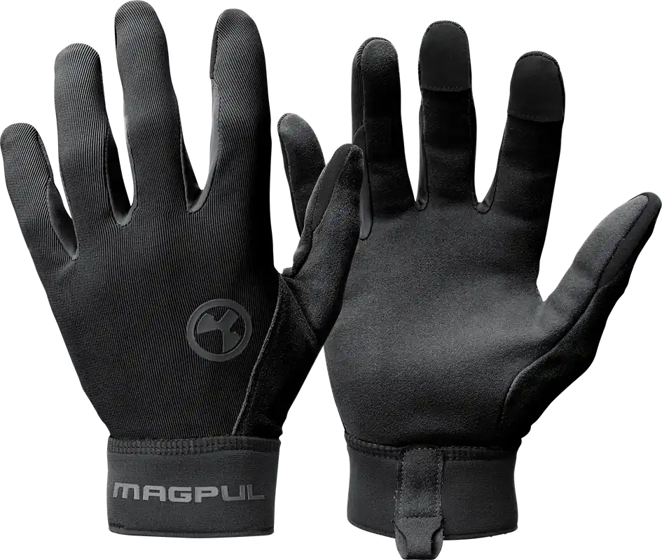 Magpul Technical 2.0 Touchscreen Gloves, Black Suede, Size Small